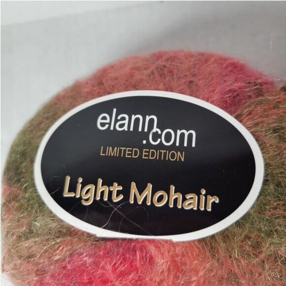 Elann.com Limited Edition Light Mohair Discontinued DK Weight Yarn Color 204 - Picture 2 of 3